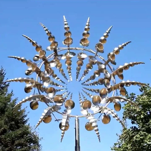 Éolienne cinétique pour jardin