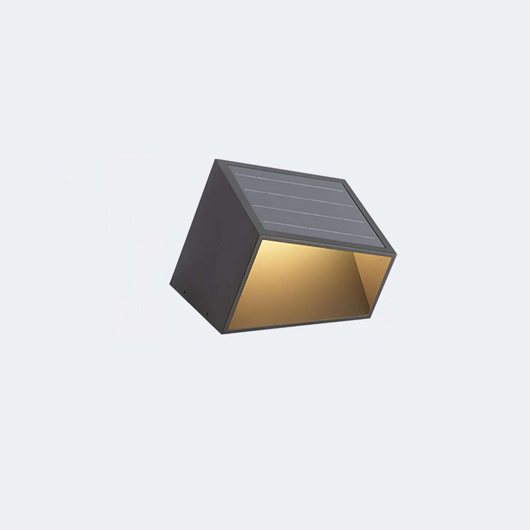 Solar Aussenleuchte Garten LED Würfel IP65