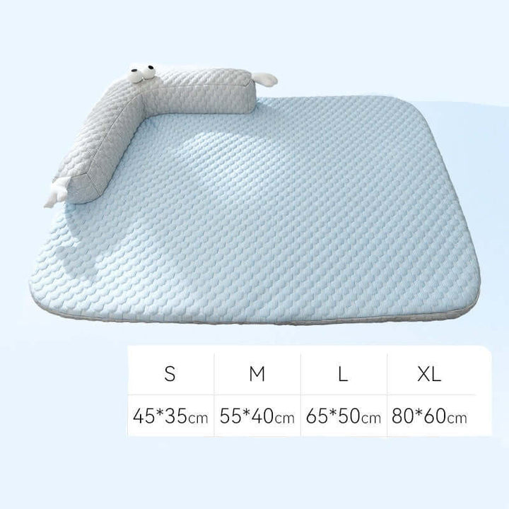 Tapis rafraîchissant pour chien - Tapis rafraîchissant luxueux en soie