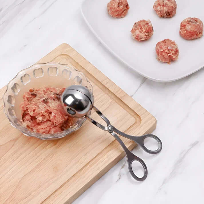 Edelstahl Fleischbällchenformer - Ideal für perfekte Bällchen