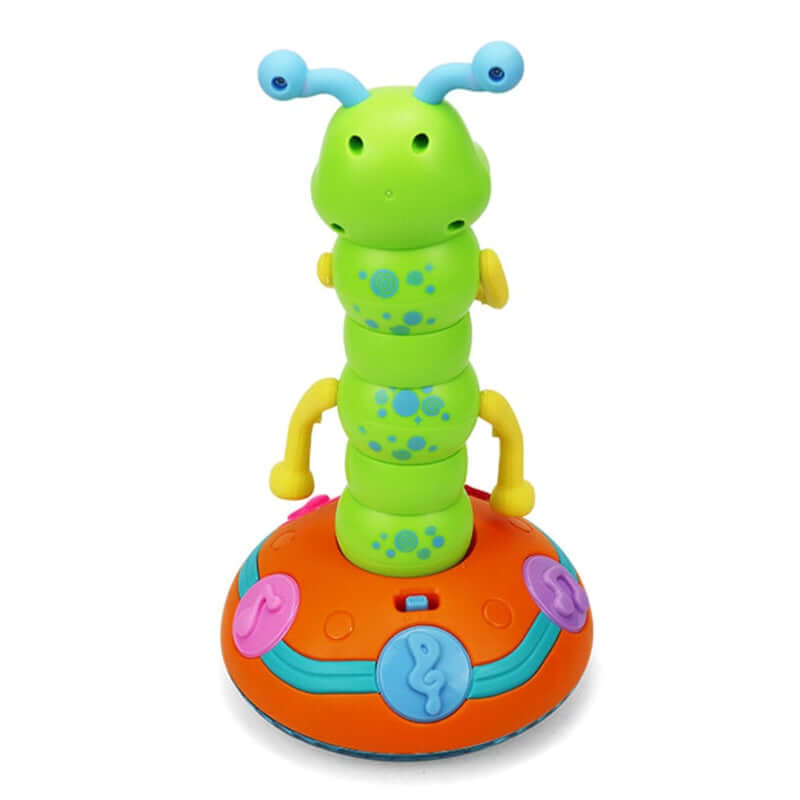 Interaktive Musik-Raupe - Baby-Spielzeug mit Licht & Geräuschen