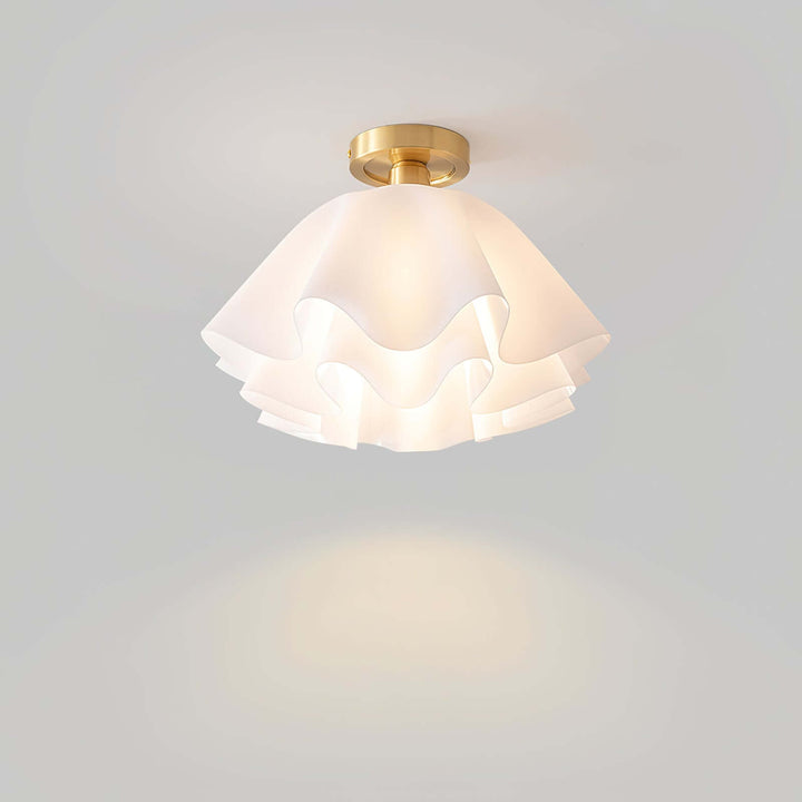 Plafonnier moderne en cuivre
