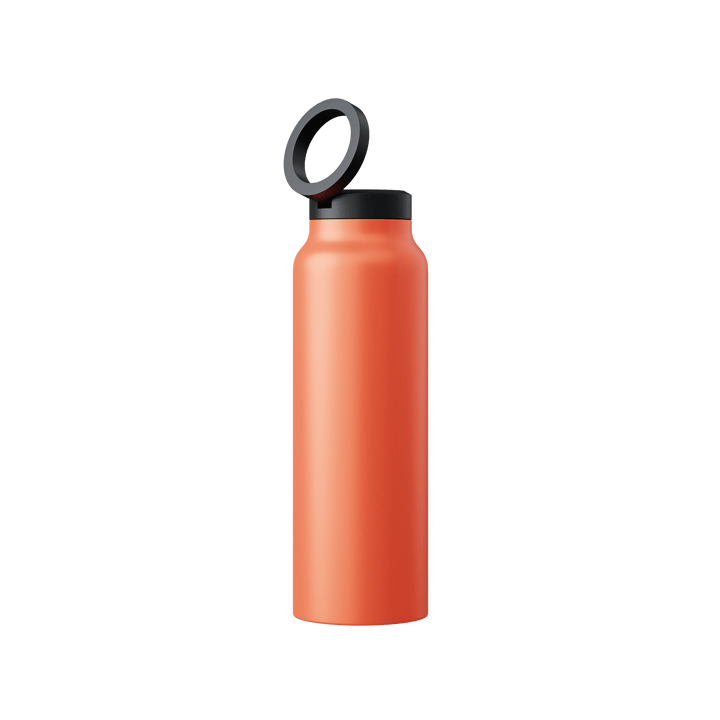 Magnetische Wasserflasche mit Handyhalterung