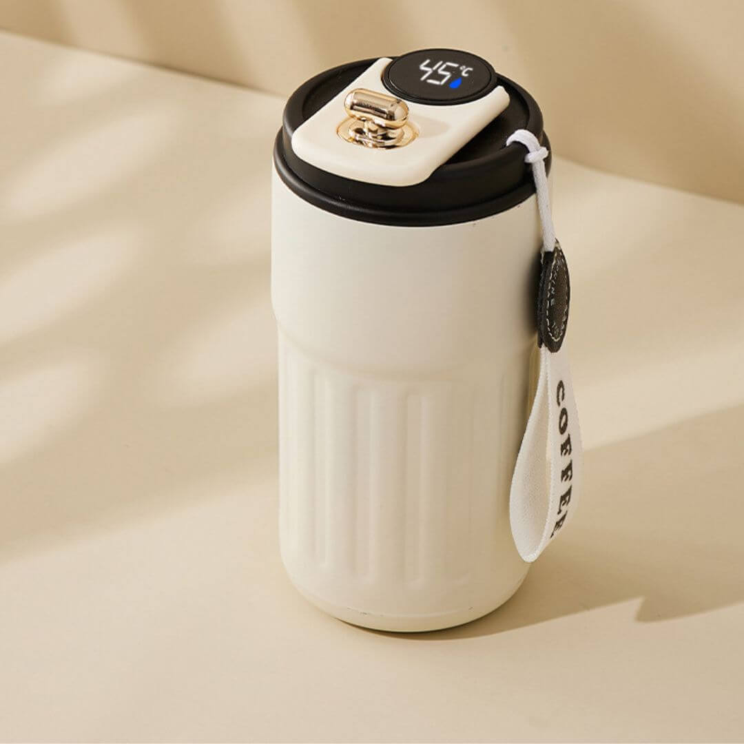 Mug isotherme 450 ml avec affichage LED de la température