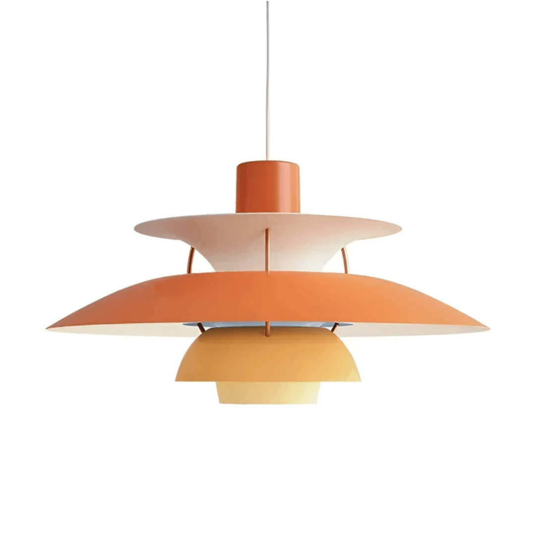 LED Pendelleuchte Modern Bunt Metall Design