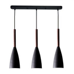 3 echteckig Schwarz