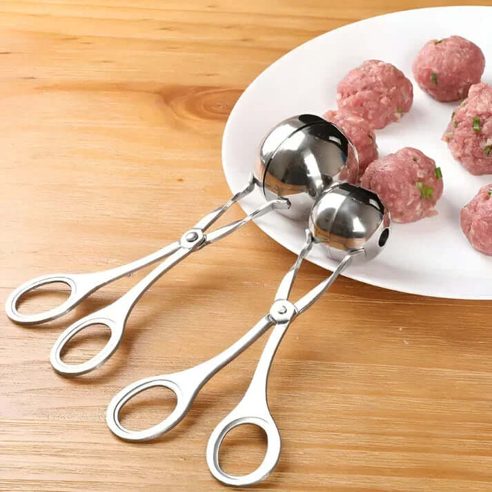 Edelstahl Fleischbällchenformer - Ideal für perfekte Bällchen