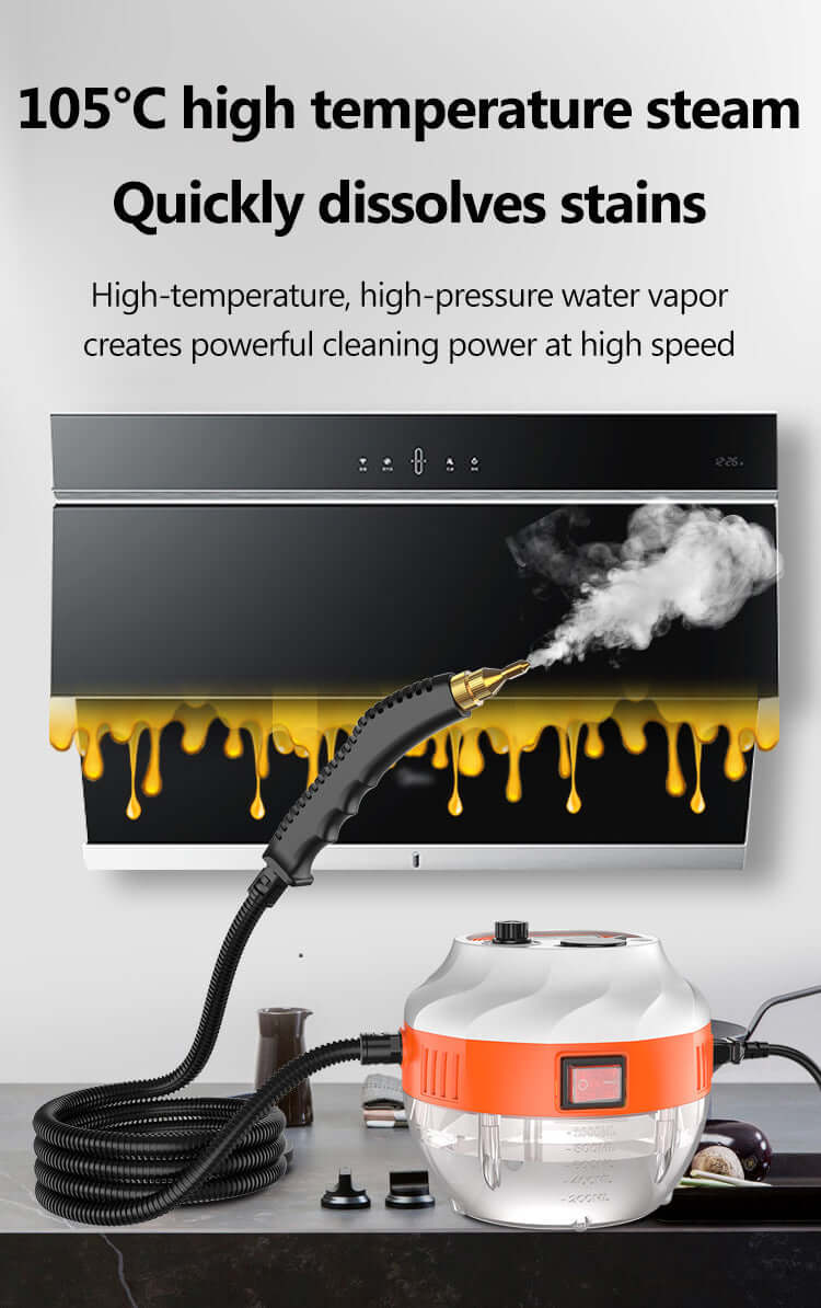 2800W Hochdruck-Dampfreiniger für Küche & Auto