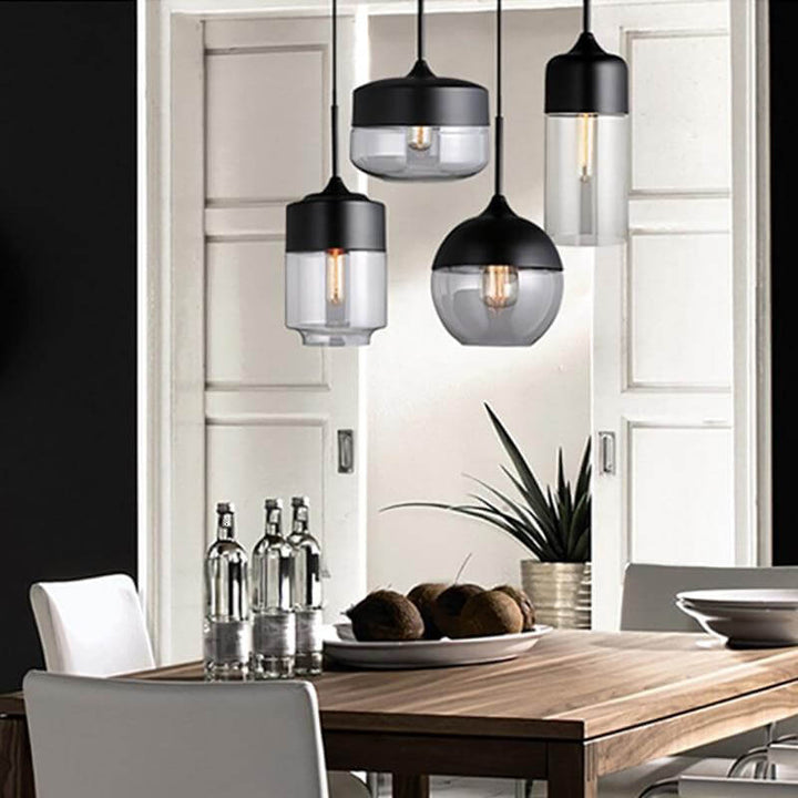 Mundgeblasene Glas Hängelampe