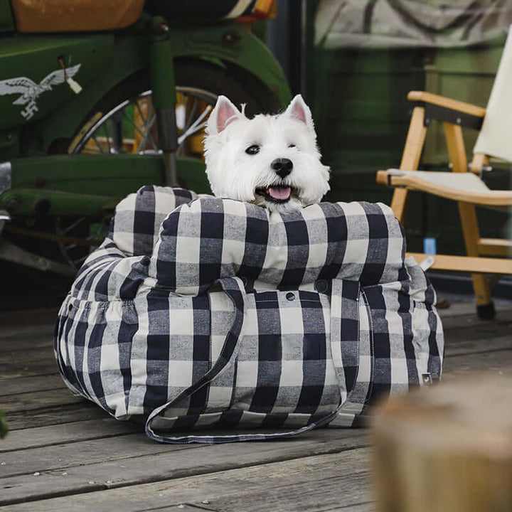 Nid pour chien confortable et sûr pour la voiture