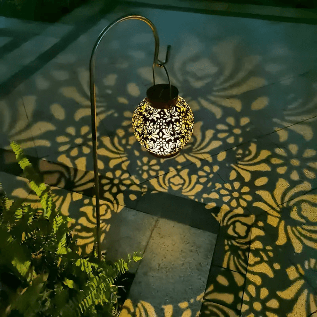 Solar Hängelampe Garten LED Außen Wasserdicht