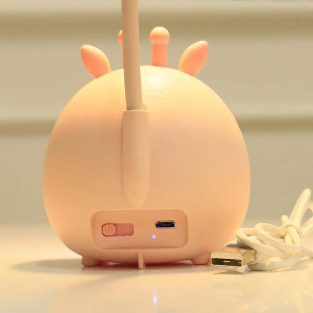 LED Kinderleselampe mit USB - Augenschutz