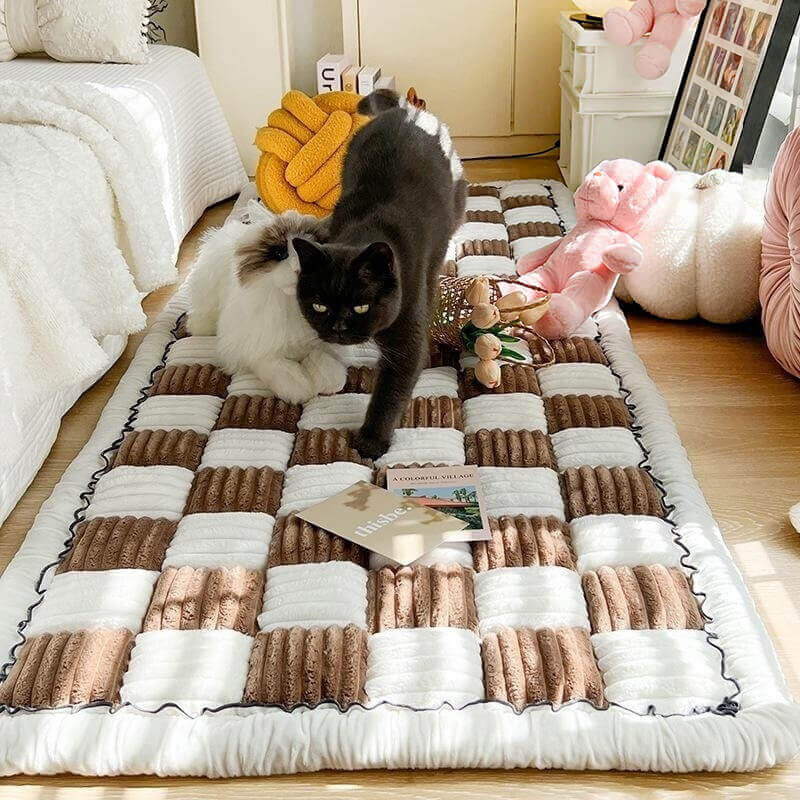 Couverture douillette pour animaux de compagnie, canapé, protection des meubles, chenille