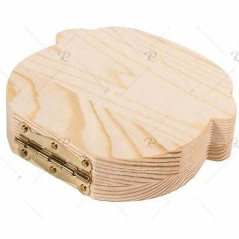 Holz-Milchzahnbox für Kinder - Erinnerungsbox