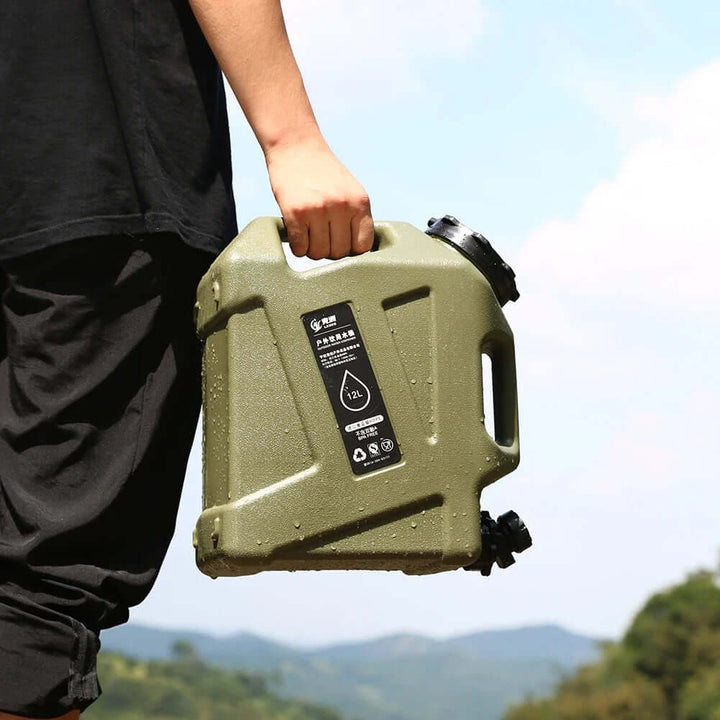 Tragbarer 12L Wasserkanister Outdoor Camping Reise