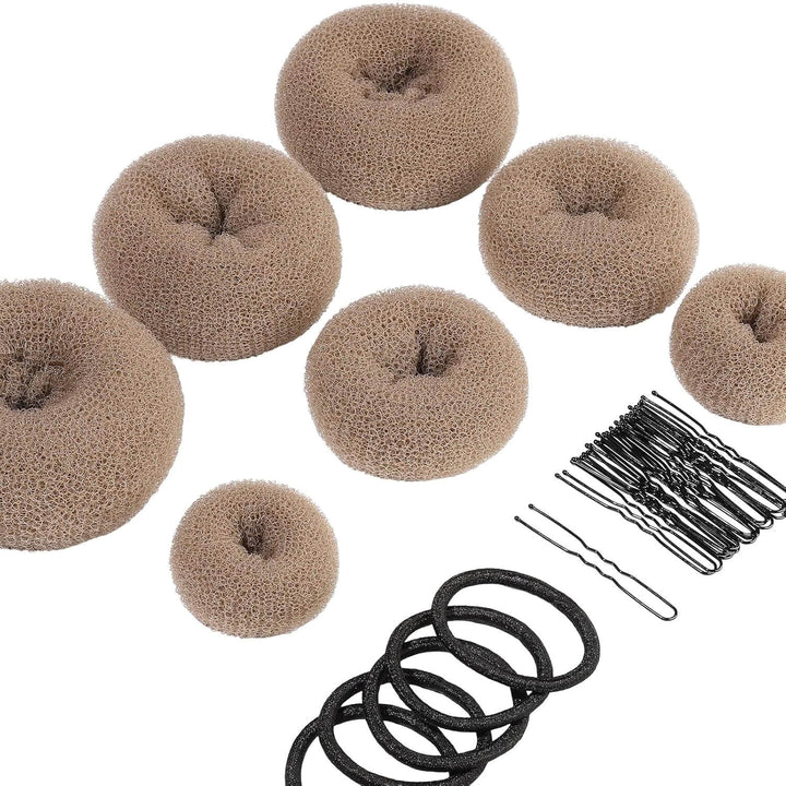 Duttkissen Set - 7 Größen für Volumen & Styling