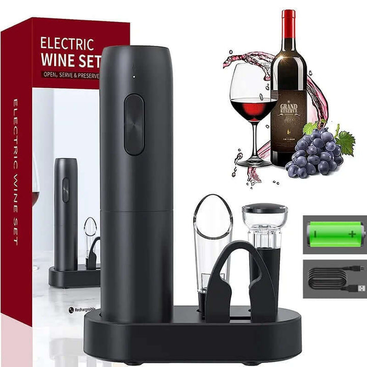 Elektrischer Weinöffner mit Zubehör