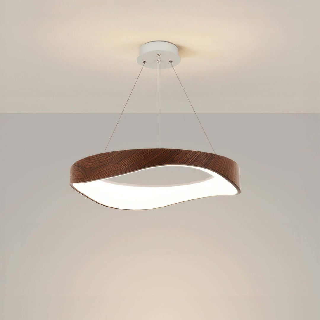 Moderne Runde LED-Pendelleuchte