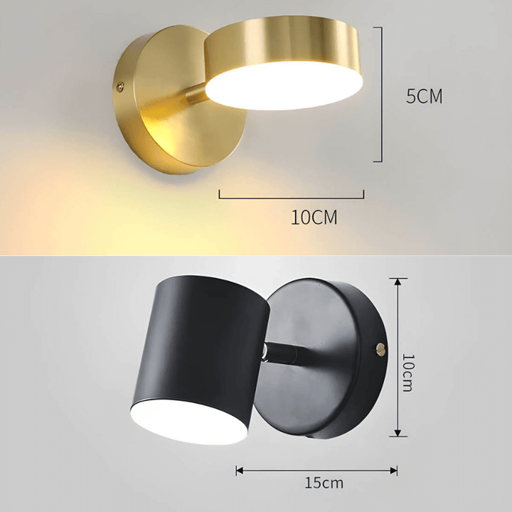 LED-Wandleuchte Kupfer Nordic Modern 5W