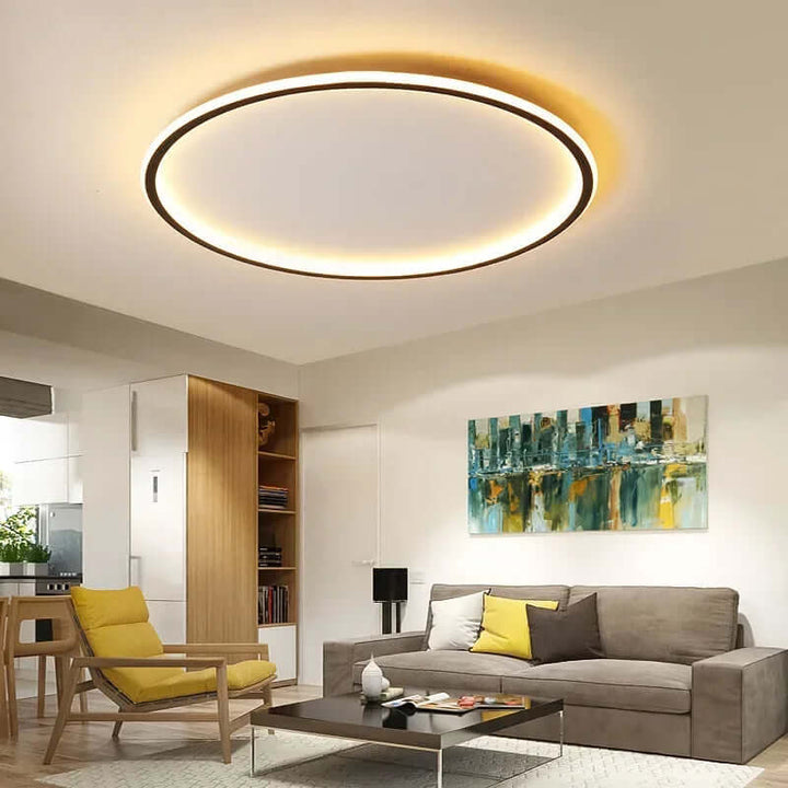 Plafonnier LED scandinave - Rond moderne