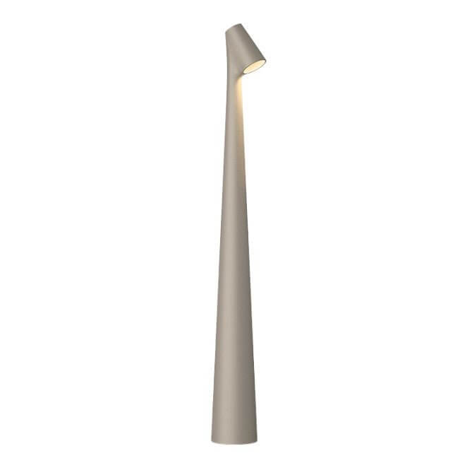 Tragbare LED Tischleuchte, dimmbar, Alu