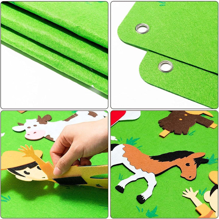 Kinder Filzspiel-Set - Fantasievolles Rollenspiel