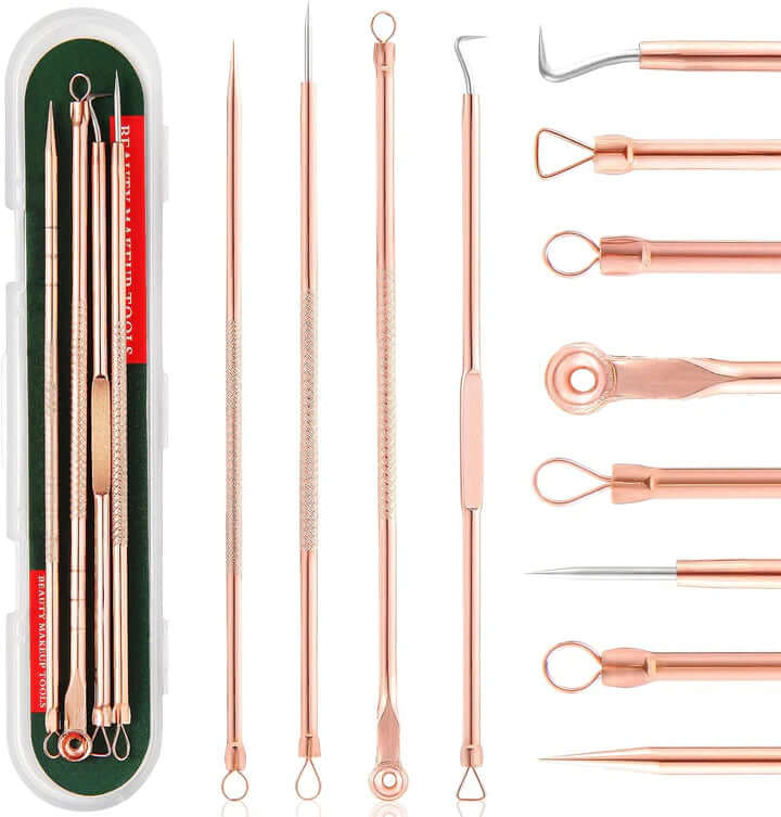 Hochwertiges Mitesser & Pickelentfernungs-Set für reine Haut