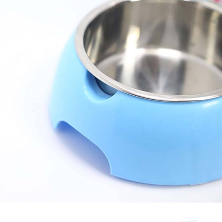 3-in-1 Haustier Fressnapf mit Wasserflasche