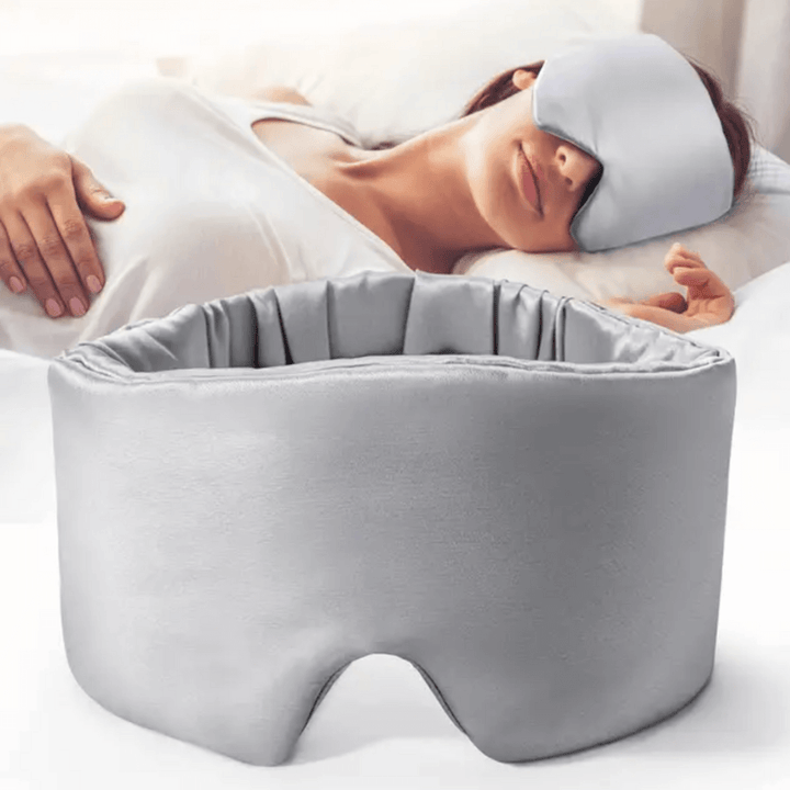 Seiden Schlafmaske für Damen & Herren - 100% Lichtblockierung