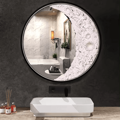 3D Mond Wandlampe Halbmond LED Leuchte