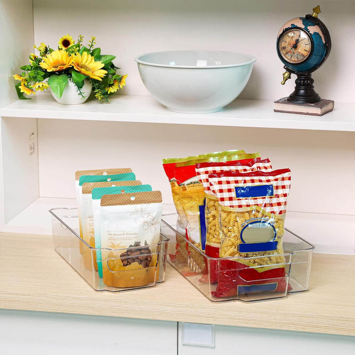 Transparente Kühlschrank Organizer Boxen