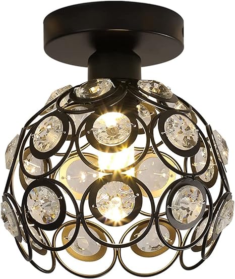 Luxuriöse Goldene Ball Deckenleuchte