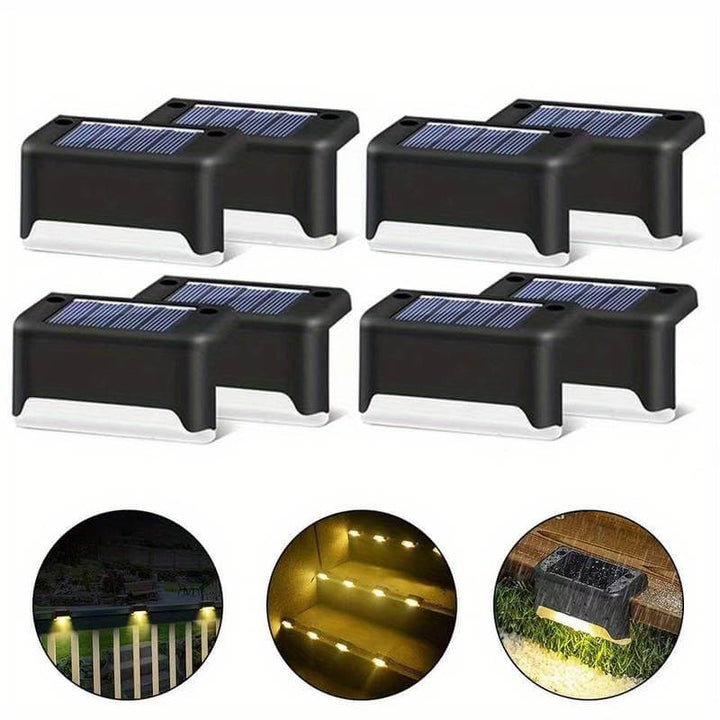 Solar LED Wandleuchten für Garten & Terrasse