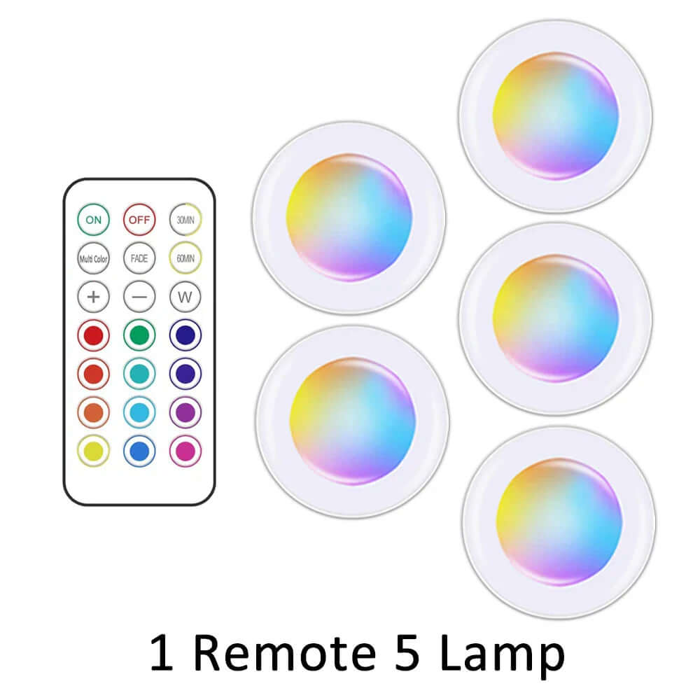 Veilleuse LED pour armoire avec télécommande