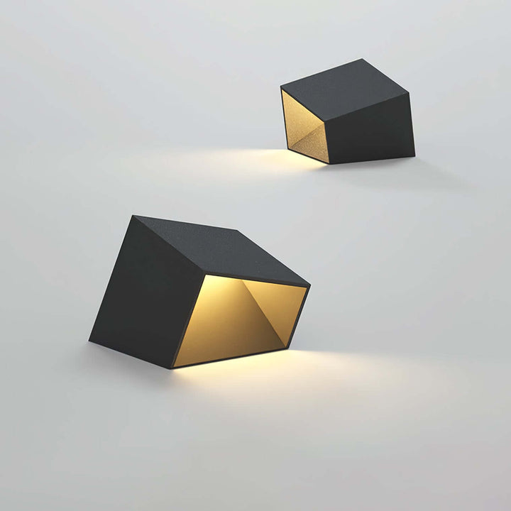 Solar Aussenleuchte Garten LED Würfel IP65