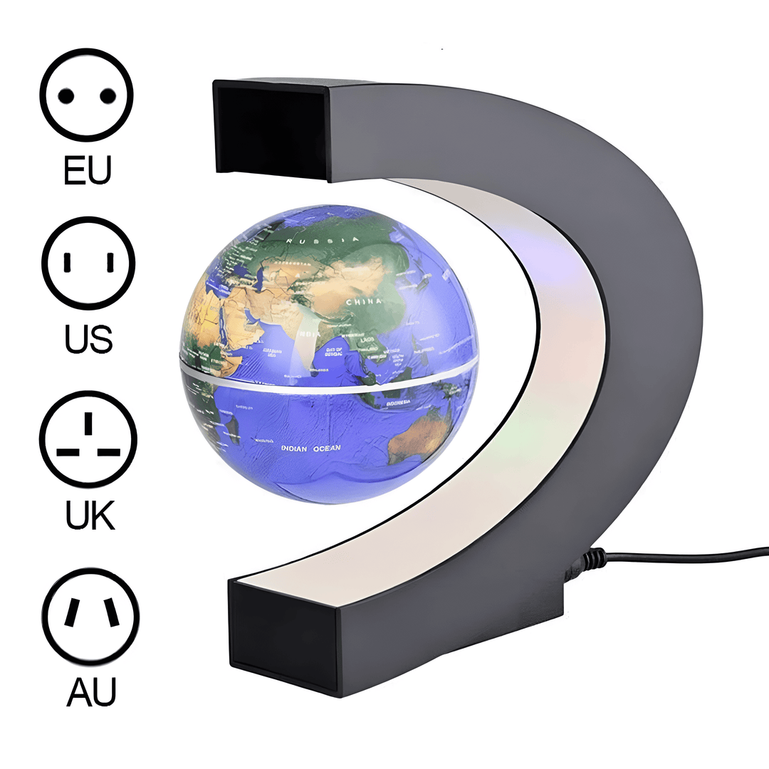 Globe flottant avec LED
