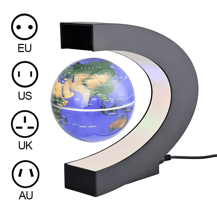 Globe flottant avec LED