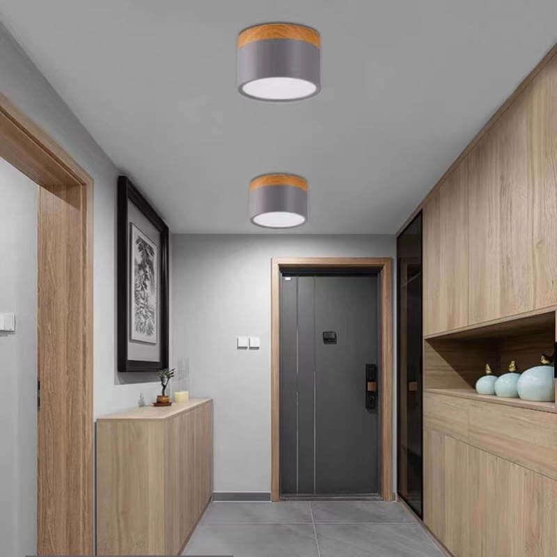 Moderne LED Deckenleuchte, Morandi Stil