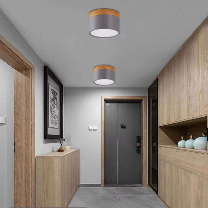 Moderne LED Deckenleuchte, Morandi Stil