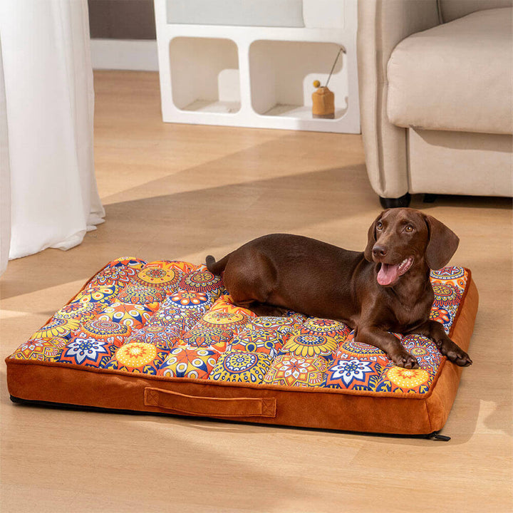 Orthopädisches Hundebett im Marokkanischen Stil
