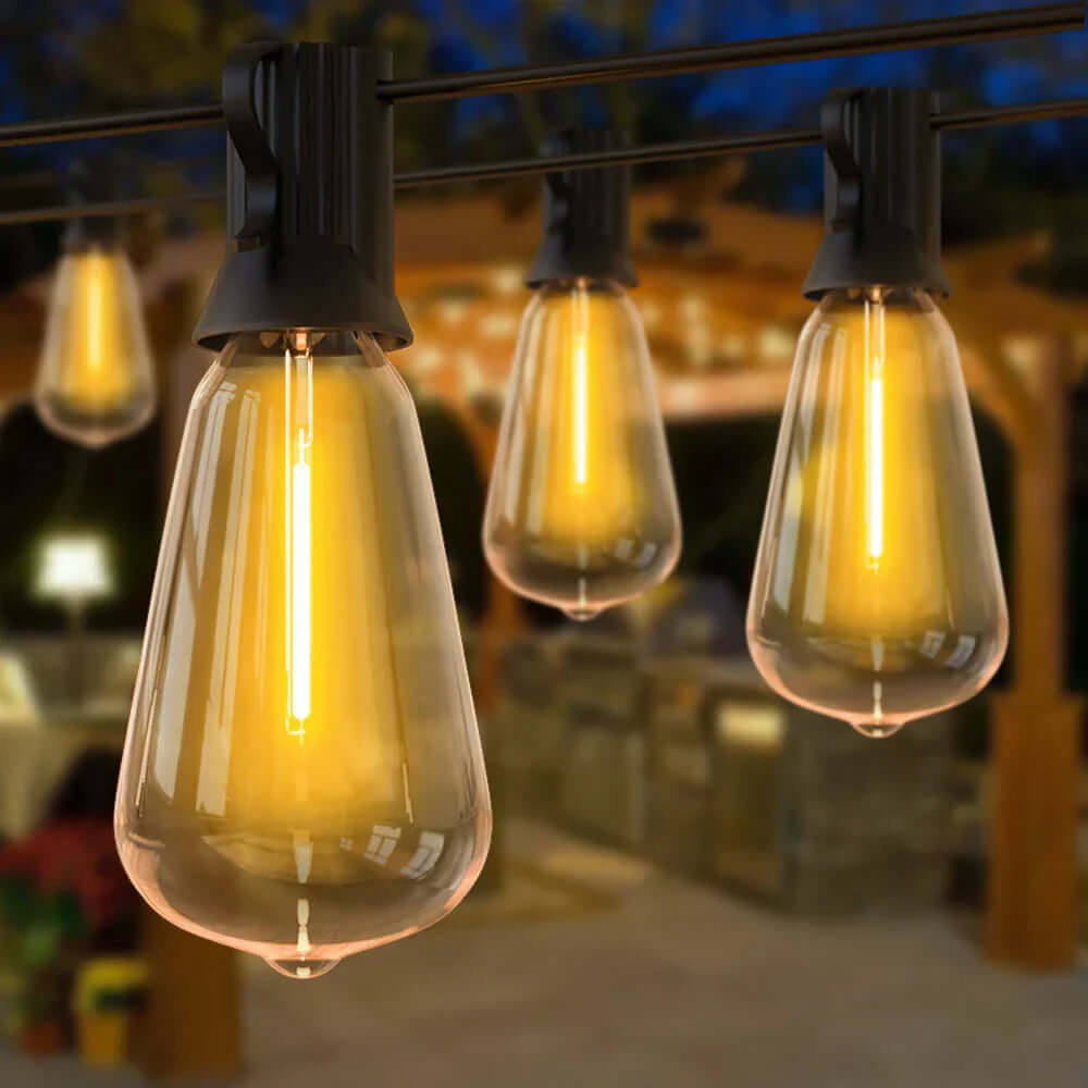 Wasserdichte LED-Lichterkette für Außen