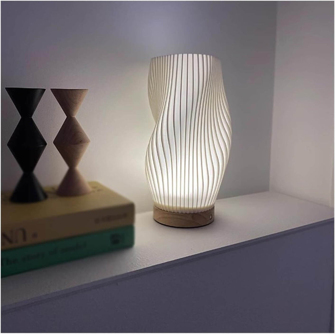 Lumière d'ambiance LED en forme de vague