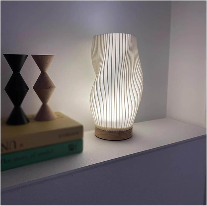 Lumière d'ambiance LED en forme de vague