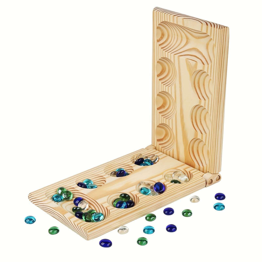 Klappbares Mancala-Spiel - Strategisches Brettspiel