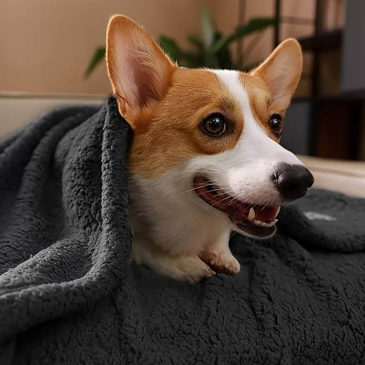 Kuschelige Fleece-Welpendecke - Weich & Warm