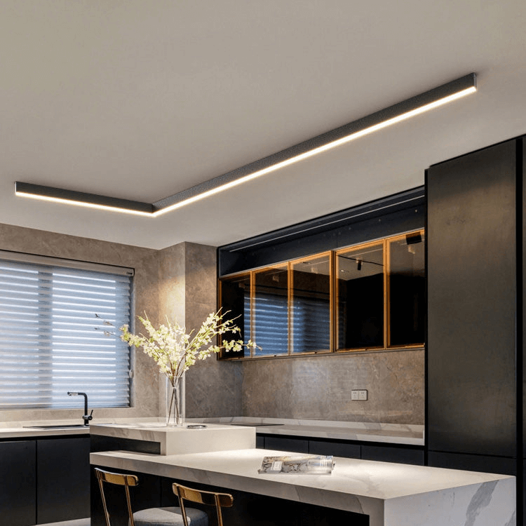 Moderne LED-Deckenleuchte