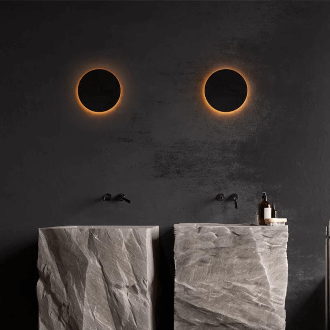 Minimalistische LED Außenwandleuchte