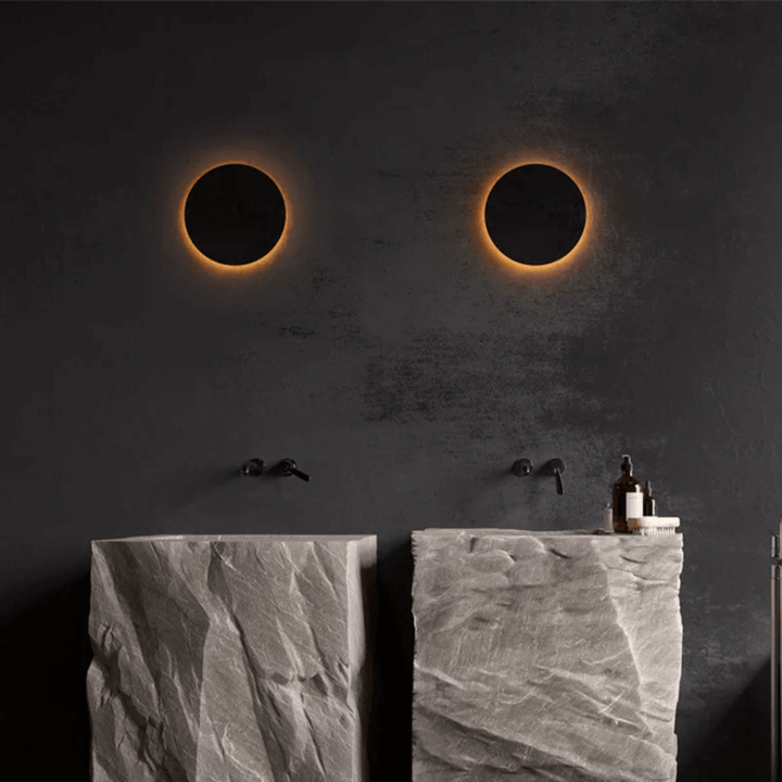 Minimalistische LED Außenwandleuchte