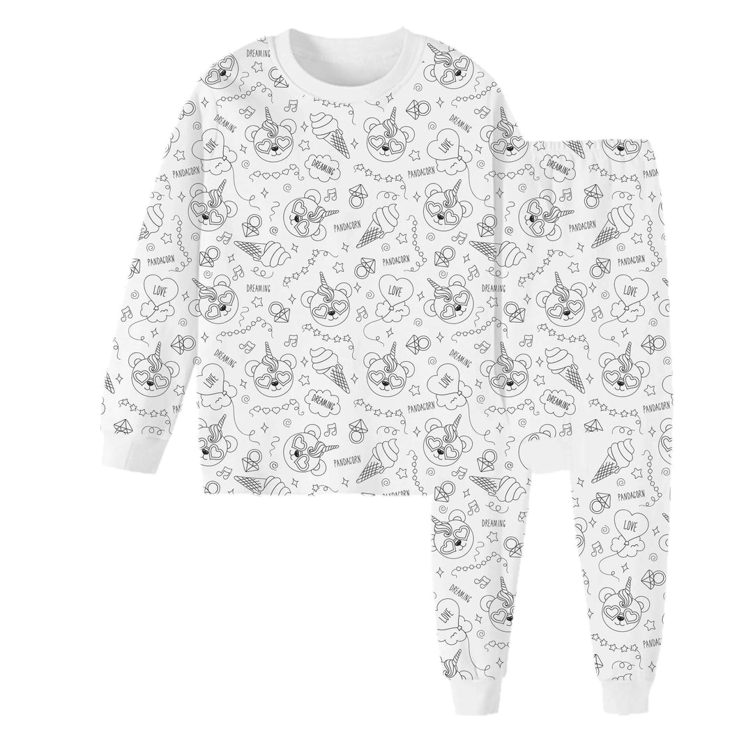 Pyjama créatif pour enfants - Peinture et rêve