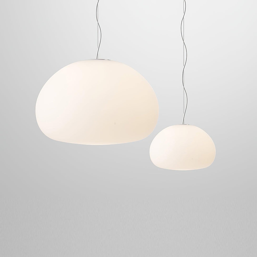 Moderne Glas-Pendelleuchte